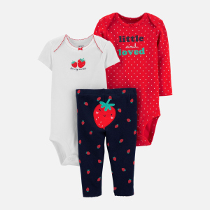 Комплект (боді 2 шт + легінси) Carters 1H364810 62 см 960 MC Multicol (192136681540) краща модель в Івано-Франківську