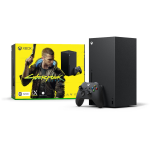 купить Xbox Series X + Cyberpunk 2077