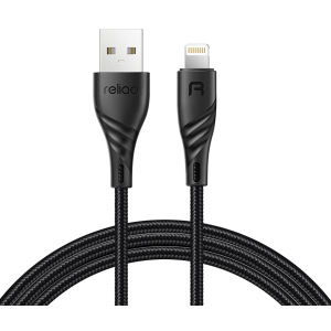 Кабель Mcdodo MFI USB to Lightning data cable 1.2 м Black (RCA-653) надійний