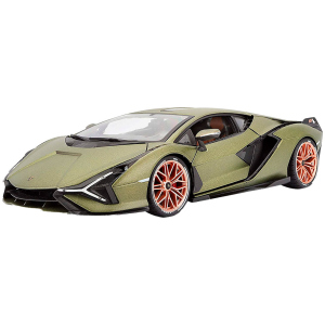 Автомодель Bburago Lamborghini Sian FKP 37 1:18 Green (18-11046G) ТОП в Івано-Франківську