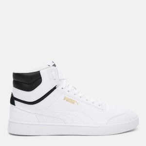 Кеды Puma Shuffle Mid 38074801 43 (9) 28 см Puma White-Puma White-Puma Black-Puma Team Gold (4063699519853) в Ивано-Франковске