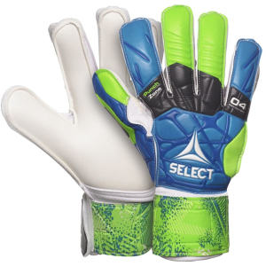 Вратарские перчатки Select Goalkeeper Gloves 04 Hand Guard 5 (332) Сине/зелено/белые (5703543200498) в Ивано-Франковске