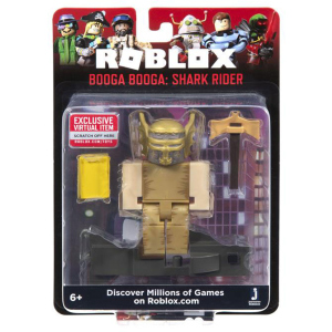 Игровая коллекционная фигурка Jazwares Roblox Core Figures Booga Booga: Shark Ride (ROB0304)