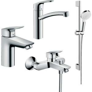 Набор смесителей HANSGROHE Logis/Focus 20200012 (71104+7140+31806+26534400) в Ивано-Франковске