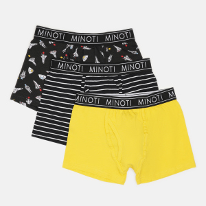 Трусики-шорты Minoti 7B BRIEF 3 35098JNR 104-110 см 3 шт Черные (5059030615727) в Ивано-Франковске