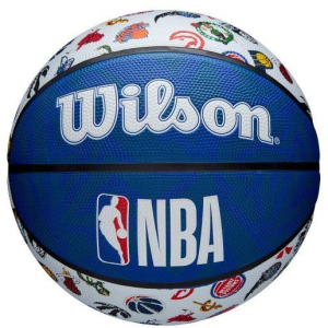 М'яч баскетбольний Wilson NBA ALL TEAM Outdoor Size 7 (WTB1301XBNBA) краща модель в Івано-Франківську