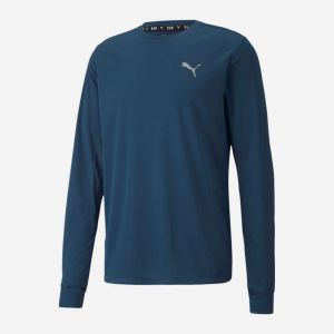 купить Лонгслив Puma Run Fav Ls Tee 52021065 L Blue (4063699116670)