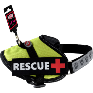 Шлея усиленная Pet Nova Rescue+ XS 30-40 см Салатовая (HA-RESCUE-LIGHTGREEN-XS) (5903031442267) в Ивано-Франковске