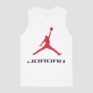 Майка Jordan 951101-001 146-156 см Белая (9328219705) лучшая модель в Ивано-Франковске