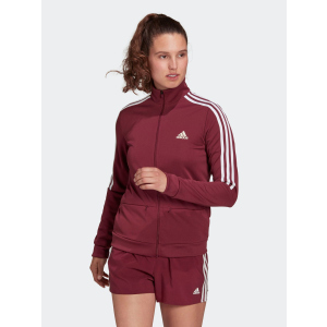 Спортивна кофта Adidas W Sereno Tj GS6258 Viccri/White (4064055390642) краща модель в Івано-Франківську