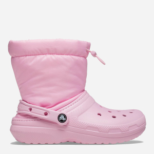 Сапоги Crocs Classic Lined Neo Puff Boot 206630-6GD-M5W7 37 23.8 см Ballerina Pink (191448809673)