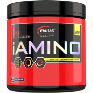 Амінокислоти Genius Nutrition iAmino 200 капсул (5405692065316) краща модель в Івано-Франківську