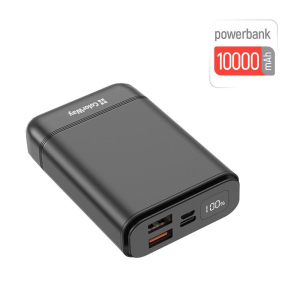 Універсальна мобільна батарея ColorWay Compact 10000mAh Black (CW-PB100LPJ3BK-PDD) ТОП в Івано-Франківську