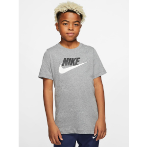 Футболка Nike B Nsw Tee Futura Icon Td AR5252-091 XL Светло-серая (193656258489) надежный