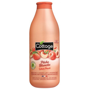 хороша модель Гель для душу Cottage White Peach 750 мл (3141380059107)