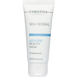 Азуленова маска краси Christina Sea Herbal Beauty Mask Azulene 60 мл (7290100360606) в Івано-Франківську