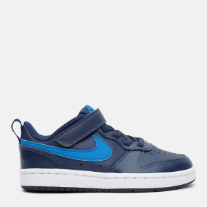 Кеды детские Nike Court Borough Low 2 (Psv) BQ5451-403 30 (12.5C) 18.5 см Темно-синие (195239268670) ТОП в Ивано-Франковске