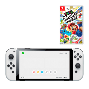 Консоль Nintendo Switch OLED Model HEG-001 64GB White Новий + Гра Mario Party краща модель в Івано-Франківську