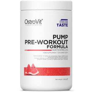 Предтренировочный комплекс OstroVit Pump Pre-Workout Formula New Formula 500 г Арбуз (5902232611977) надежный