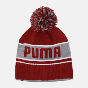 Шапка Puma POM Beanie 2343703 Червона (4064533037076) ТОП в Івано-Франківську