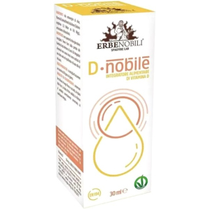 купить Витамин D Erbenobili Vitamin D Supplement, D Noble, Erbenobili 30 мл капли (8033831001948)