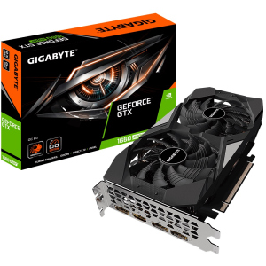 Відеокарта Gigabyte GeForce GTX 1660 SUPER OC 6G (GV-N166SOC-6GD) ТОП в Івано-Франківську