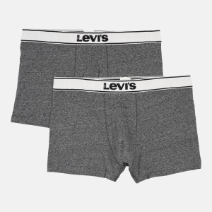 Трусы-шорты Levi's 100000738-001 M 2 шт Черные (8718824964829) ТОП в Ивано-Франковске