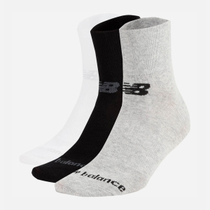 Шкарпетки New Balance Prf Cotton Flat Knit Ankle Socks 3 Pair LAS95233WM 35-38 3 пари Різнокольорові (192983723103) краща модель в Івано-Франківську