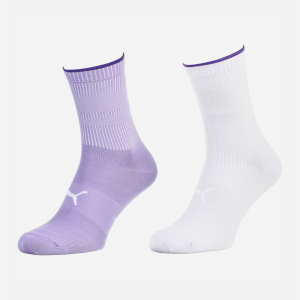 Шкарпетки Puma Sock Classic 2P Women 103003001-012 39-42 2 пари Фіолетовий/Білий (8718824799063) ТОП в Івано-Франківську