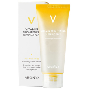 Тонизирующая ночная маска Medi Flower Aronyx Vitamin Brightening Sleeping Pack с витамином С 100 мл (8803348041122)