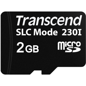 Transcend 230I microSDHC 2GB Class 10 SLC (TS2GUSD230I)