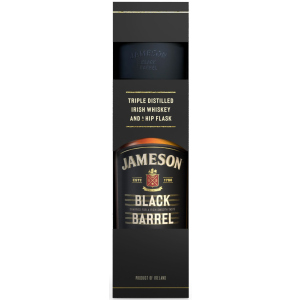 Виски Jameson Black Barrel 0.7 л 40% + фляга (5011007023577) лучшая модель в Ивано-Франковске