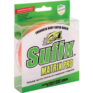 Шнур Sufix Matrix Pro 135 м 0.18 мм 13.5 кг PE1 30 LB Orange (DS1WT0204gFB1P) ТОП в Ивано-Франковске