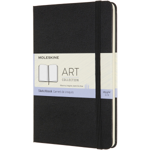 Скетчбук Moleskine Art 11.5 х 18 см 104 страницы без линовки Черный (8053853603098)