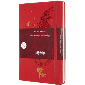 Нотатник Moleskine Harry Potter 13 х 21 см 240 сторінок у лінійку 4/7 Пастельно-рожева (8053853603722)