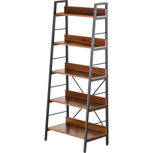 Стелаж-етажерка Special4You STROKE 5 SHELF WALNUT (E6293) в Івано-Франківську