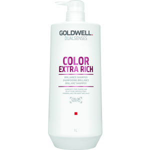 Шампунь Goldwell DSN Color Extra Rich для збереження кольору товстого та пористого волосся 1 л (4021609029083) надійний