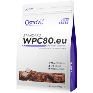 Протеин OstroVit Standard WPC80.eu 900 г Шоколад (5902232610550) в Ивано-Франковске