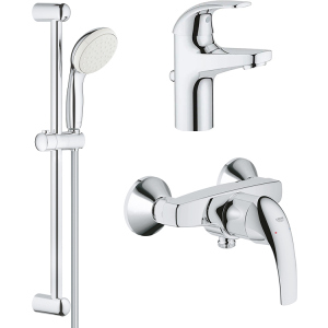 Набір змішувачів GROHE Start Curve 23805111 (23805000+23767000+27853001) краща модель в Івано-Франківську