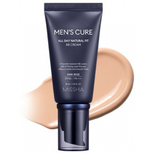 ВВ крем чоловічий натуральний Missha Mens Cure Fit SPF50+/PA++++ Dark Beige 40 мл (8809643532686) в Івано-Франківську