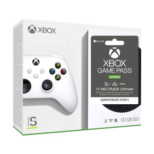 Microsoft Xbox Series S 512Gb + Xbox Game Pass Ultimate (12 місяців) ТОП в Івано-Франківську