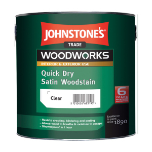 Антисептик, що швидко висихає, Johnstone's Quick Dry Satin Woodstain 0,75 л в Івано-Франківську