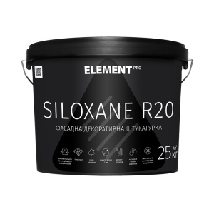 Фасадна штукатурка ELEMENT PRO SILOXANE R20 25 кг Біла ТОП в Івано-Франківську