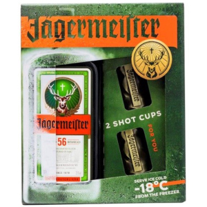 Лікер Jagermeister 0.7 л 35% Полігональні шоти (4067700013019) надійний