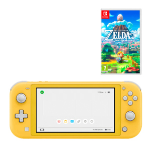 Набір Консоль Nintendo Switch Lite 32GB Yellow Новий + Гра The Legend of Zelda: Link's Awakening Nintendo Switch Російські Субтитри Новий краща модель в Івано-Франківську