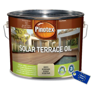 хороша модель Олія на водній основі PINOTEX SOLAR TERRACE OIL для терас, меблів та фасадів 9,3 л