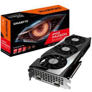 Відеокарта GIGABYTE Radeon RX 6500 XT 4Gb GAMING OC (GV-R65XTGAMING OC-4GD) лучшая модель в Ивано-Франковске