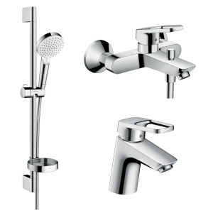 Комплект змішувачів Hansgrohe Logis Loop 1042019 (71150000+71244000+26553400) в Івано-Франківську