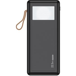 УМБ Proda Fast Charging PD-P81 (22.5 Вт) 30000 mAh Black (PRD-PDP81-BK)