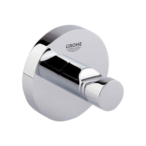 хороша модель Гачки для рушників та халатів у ванну від бренду Grohe Essentials моделі (38844000) колір-хром.